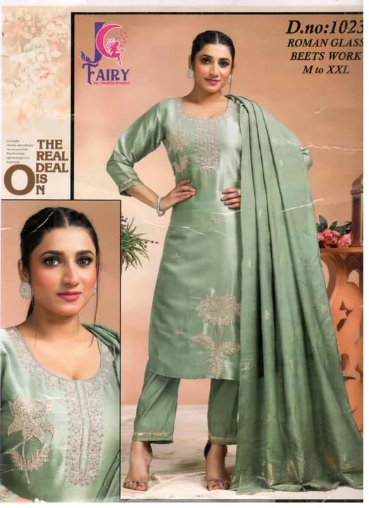 Straight Kurti Pant Set For Girls #5266#